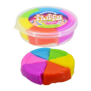 Rainbow Fluffy Putty